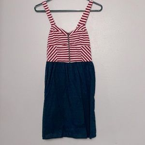 Red white and blue dress
